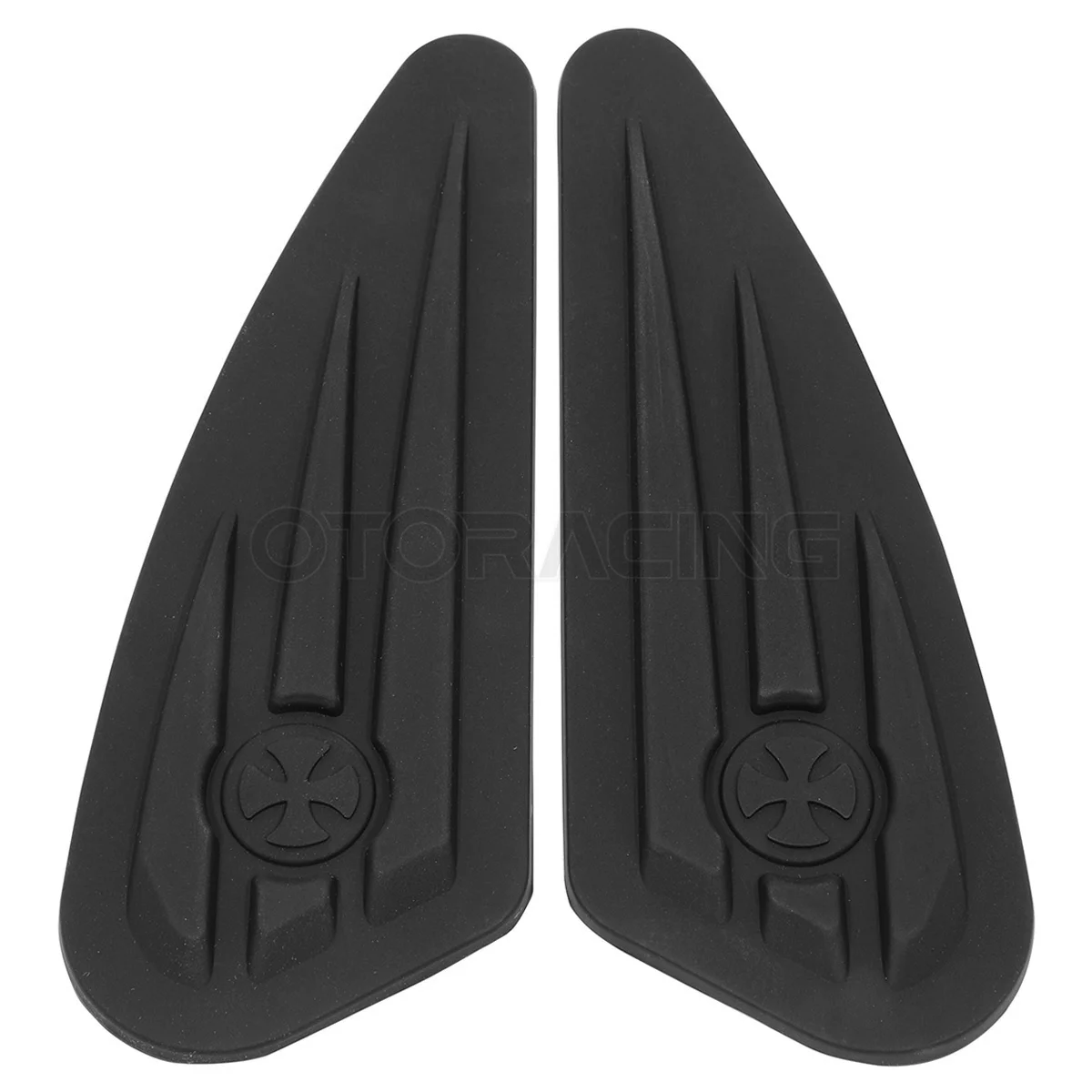 Motorcycle Tank Traction Pad Side Gas Knee Grip Protector Decals For Harley Sportster XL 883 1200 X48 Street XG750