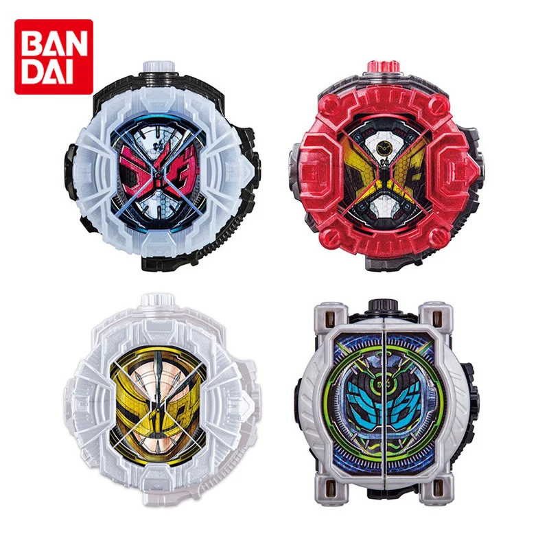 

BANDAI Genuine PB Masked Rider Kamen Rider Zi-O Geiz Woz Tsukuyomi Memorial Ridewatch Set Model Hand-model Toys Boys Gifts