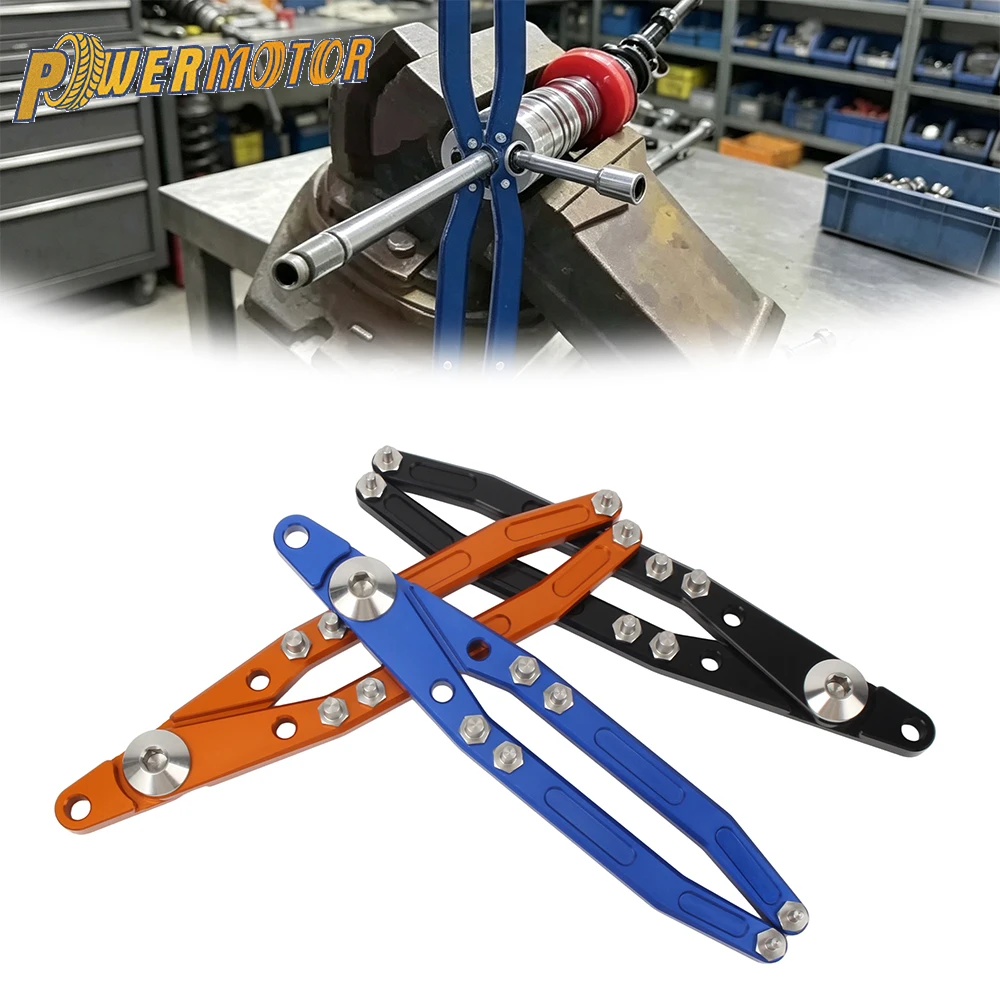 Motorcycle Adjustable Pin Spanner Wrench Fork Cap Removal Tool 3mm 4mm 5mm Pin For KTM Yamaha Honda Kawasaki Universal