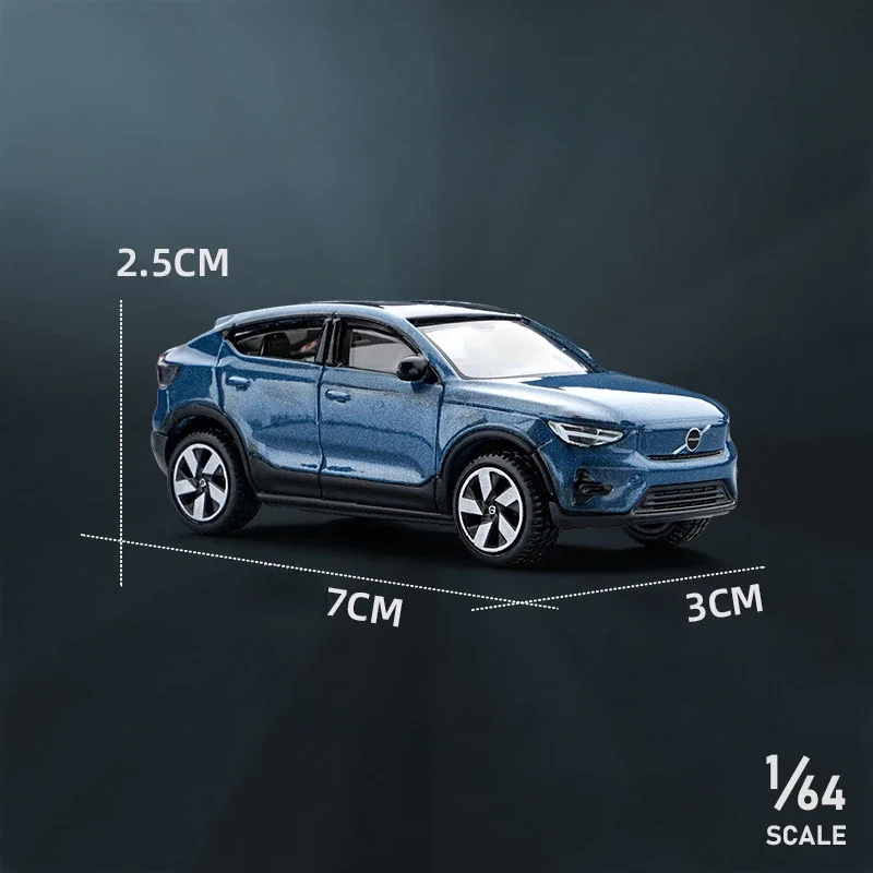 Simulation 1/64 Volvo XC60 XC40 Alloy Car Model Diecast Metal Toy