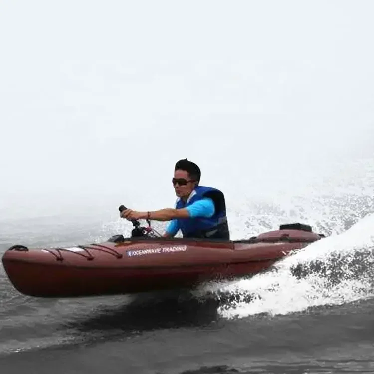 2025Low Price Motorised Canoe Electric Motor Fishing Kayak with Electric Trolling Motor Kayak Motor Electric