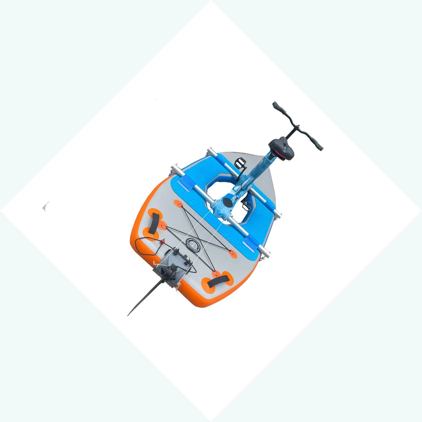 Scenic Club, Universal, Single Double Triple Water Bike, Plastic , Veneer Water Bike