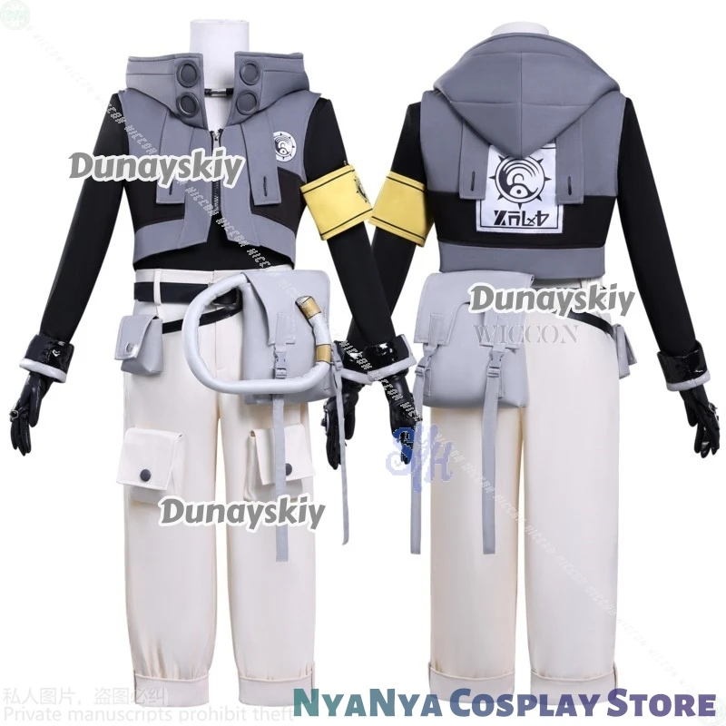 Anime Gachiakuta Rudo Surebrec Cosplay Sudadera con capucha guantes disfraz uniforme Akuta limpiadores fiesta de Halloween mujeres hombres carnaval