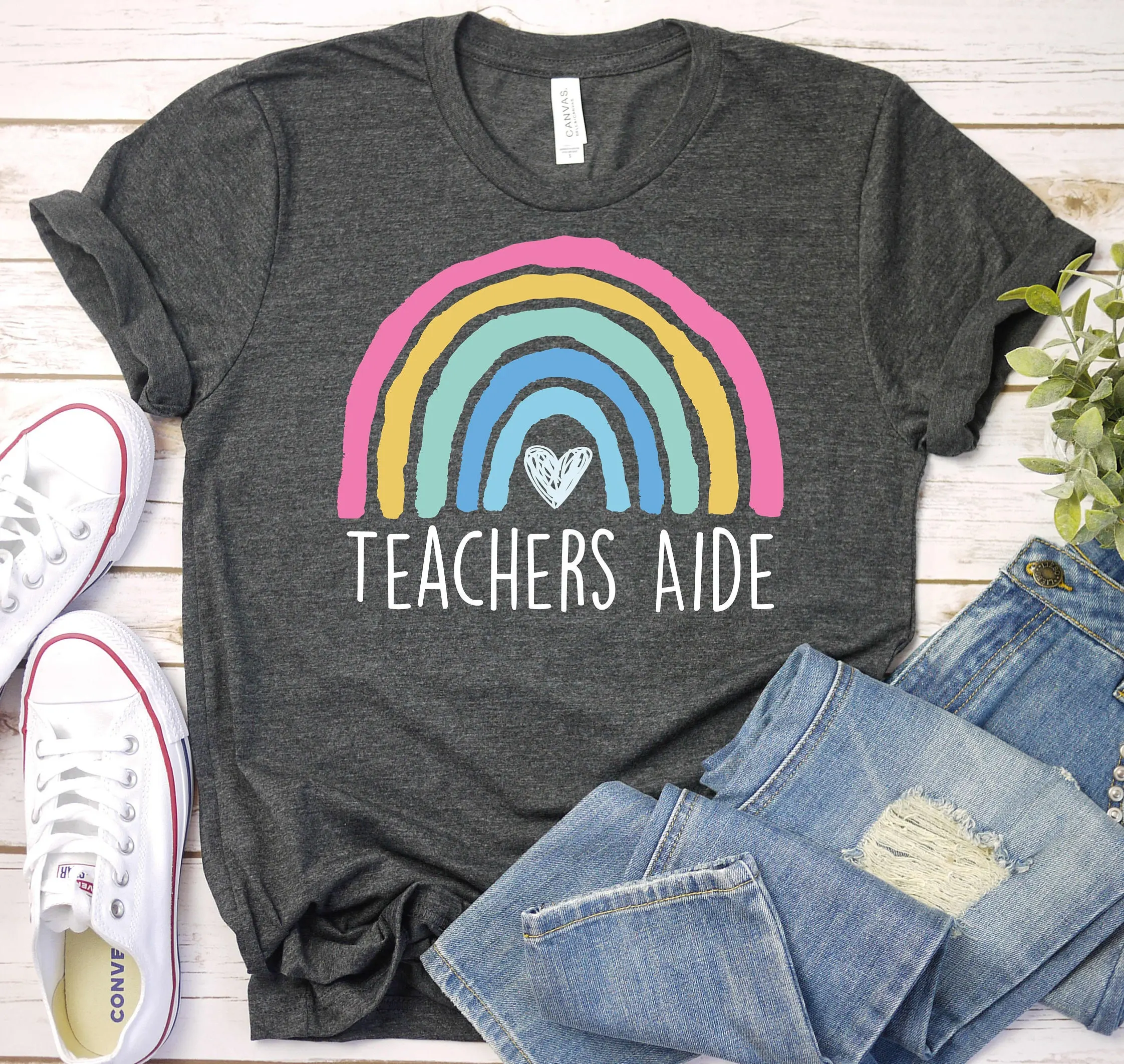 Teacher Aide T Shirt Assistant Special Education Day Teachers Paraprofessional