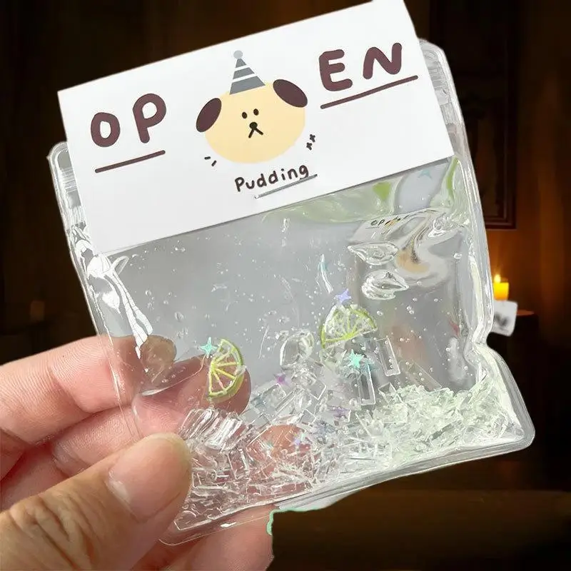 단일 조각 금붕어 스퀴시 볼, 부드러운 스트레스 해소 장난감, 장난스러운 안티 스트레스 활동을 위한 슬로우 모 스퀴즈 소품