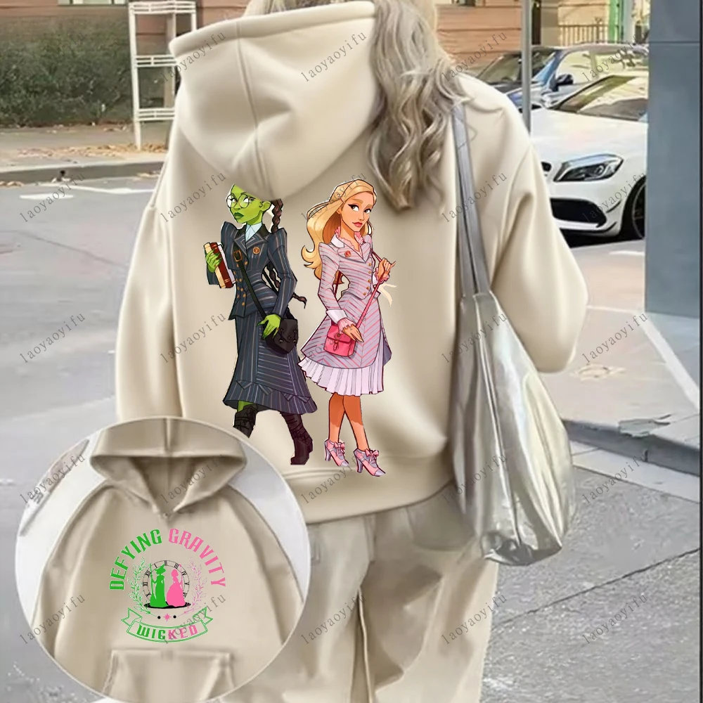 شريرة مطبوعة هوديي المرأة للجنسين البلوز طويلة الأكمام الشارع أزياء رياضية الإبداع نمط نمط الملابس