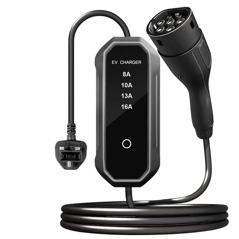 

16A AC Ev Charger 3.5KW EVSE Adjustable Current Portable Ev Charger Electric Vehicle Car Charger IEC62196 Type 1 J1772