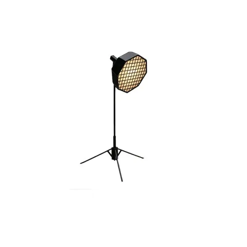 1/12 Scale Miniature Photography Prop Kit Softbox Light Tripod Photography Stool for Dollhouse Scene DIY Decoration