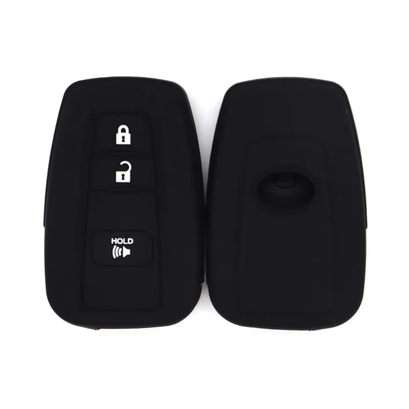 

Suitable for Toyota car key cover smart 3-button horn no-label missing-label key case
