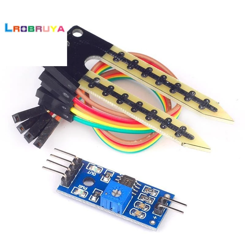 

Pcs/pack soil moisture meter detection sensor module, robot smart car