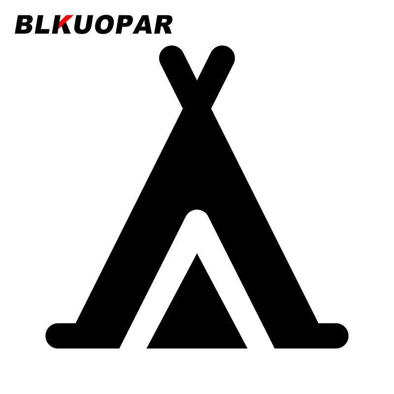 

BLKUOPAR for Tipi Car Stickers Personality Scratch-Proof Decals Simple Creative Windows Motorcycle Decor Car Styling DIY