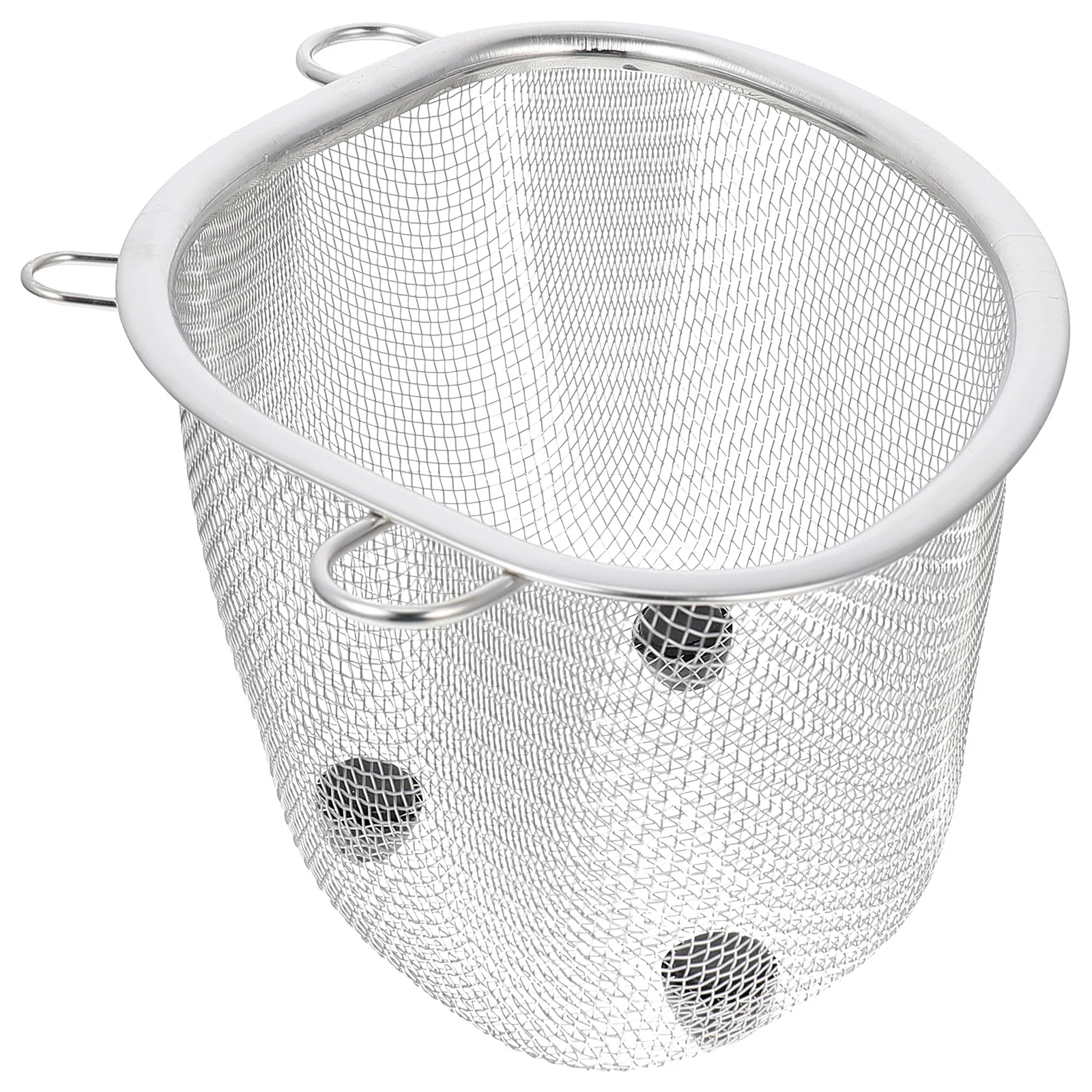 

1Pcs Stainless Steel Draining Basket Large Capacity Kitchen Sink Rack Rustproof Storage Holder Corner Hanging Shelf for Fruits