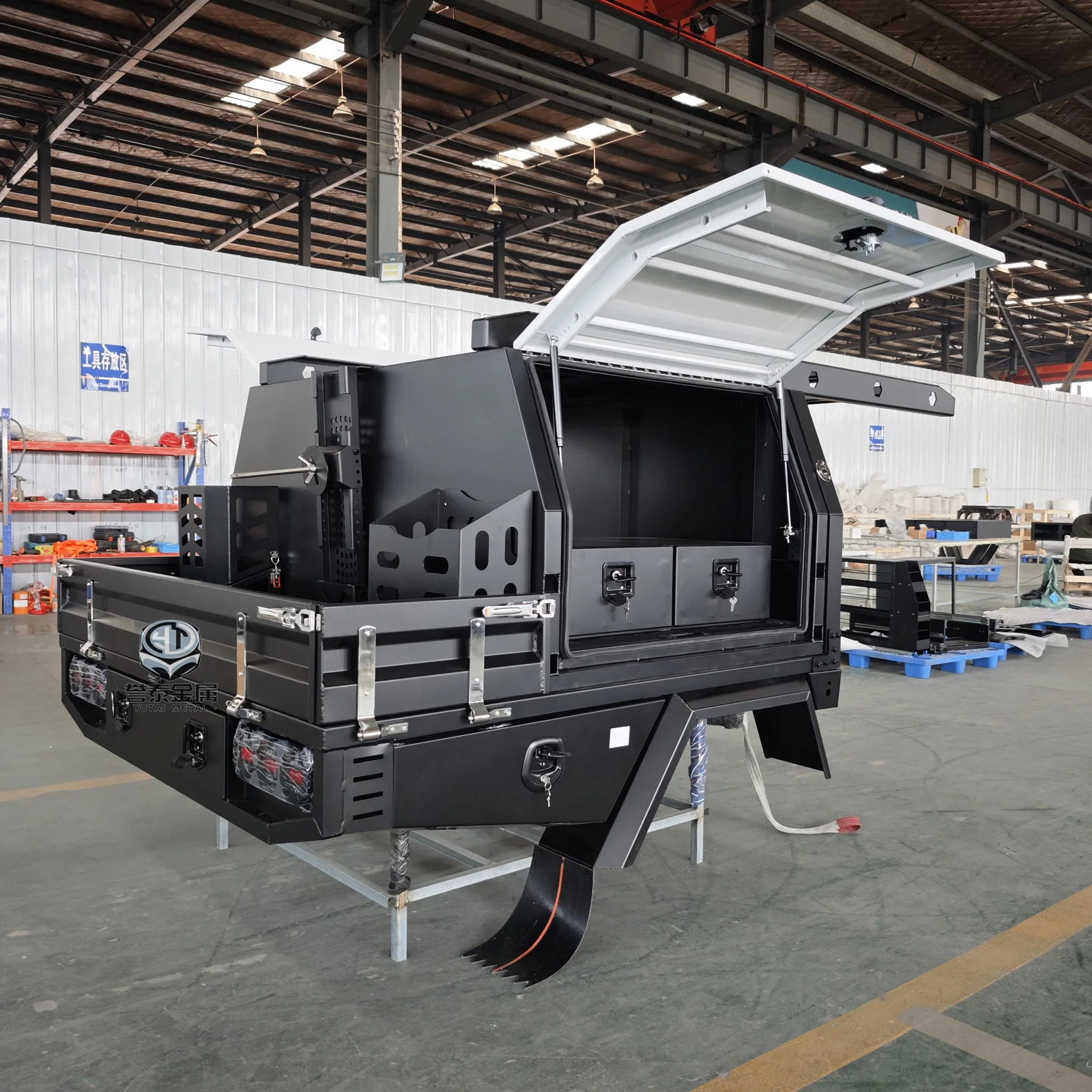 Aluminium-Werkzeugkasten-Dacht – Outdoor Camping Ute Bewertung und Preis