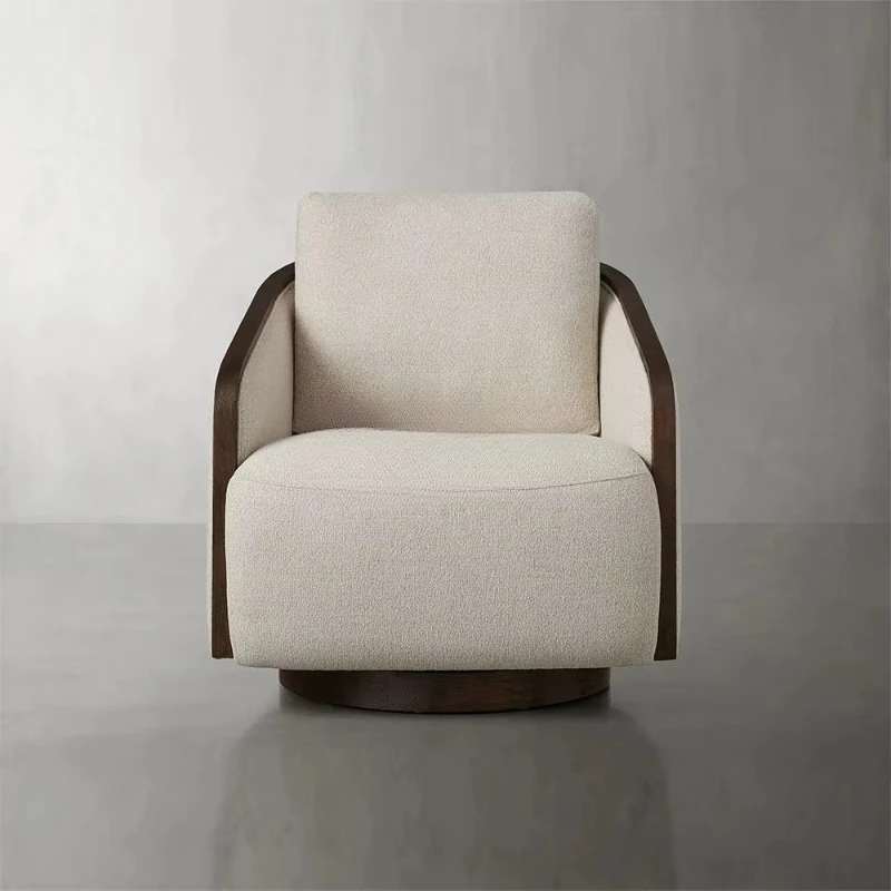 

luxury home furniture accent chair single swivel living room chair fabric swivel chair