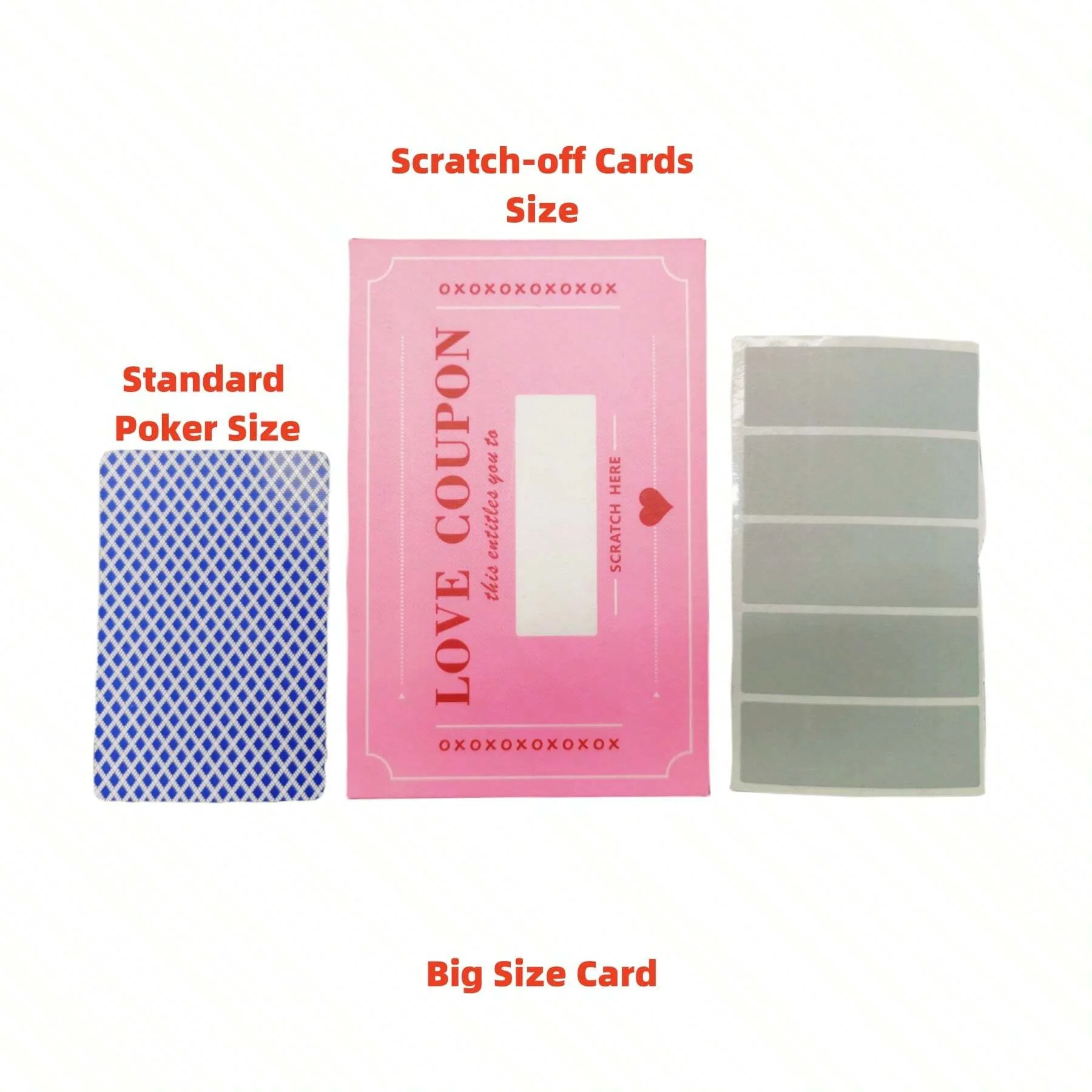 20 قطعة 5.51 بوصة × 3.54 بوصة خدش الحب كوبونات زوجين خدش بطاقات عيد الحب الزفاف الذكرى الهدايا الإبداعية #5