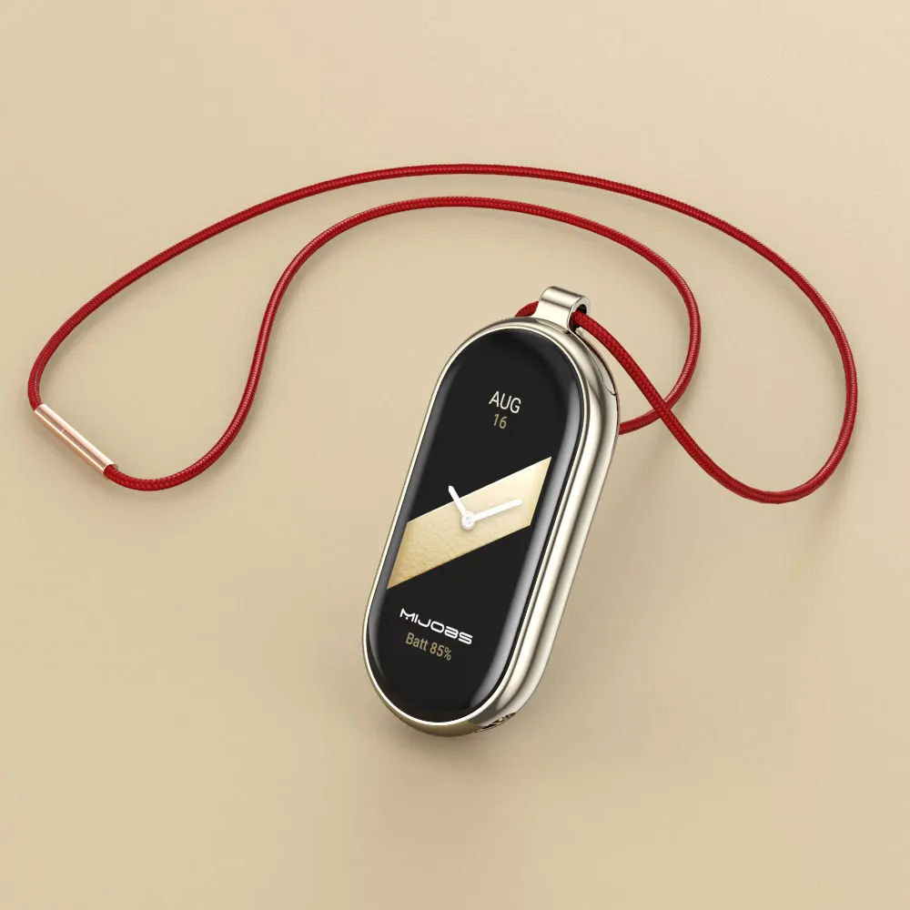 Mi Band 9 Strap Necklace for Xiaomi Smart Band 8 NFC Bracelet Miband 9 Smart Watch Neck Decoration Pendant Mi Band 8 Accessories