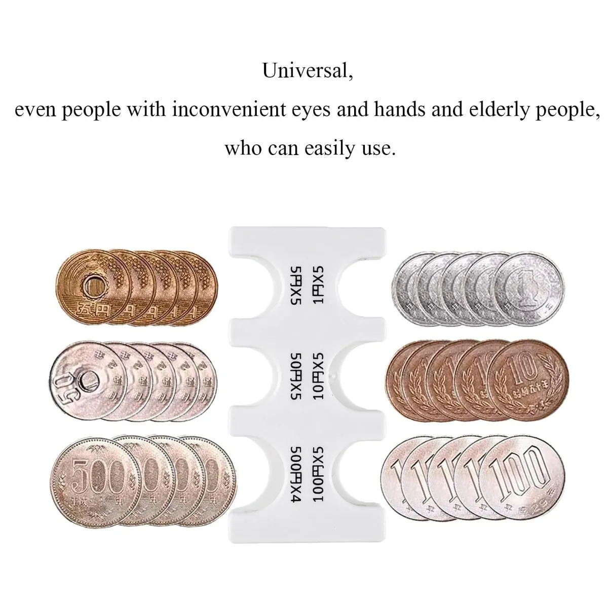 친환경 플라스틱 엔 동전 클립 잔돈 정리함 다기능 잔돈 분류 지갑