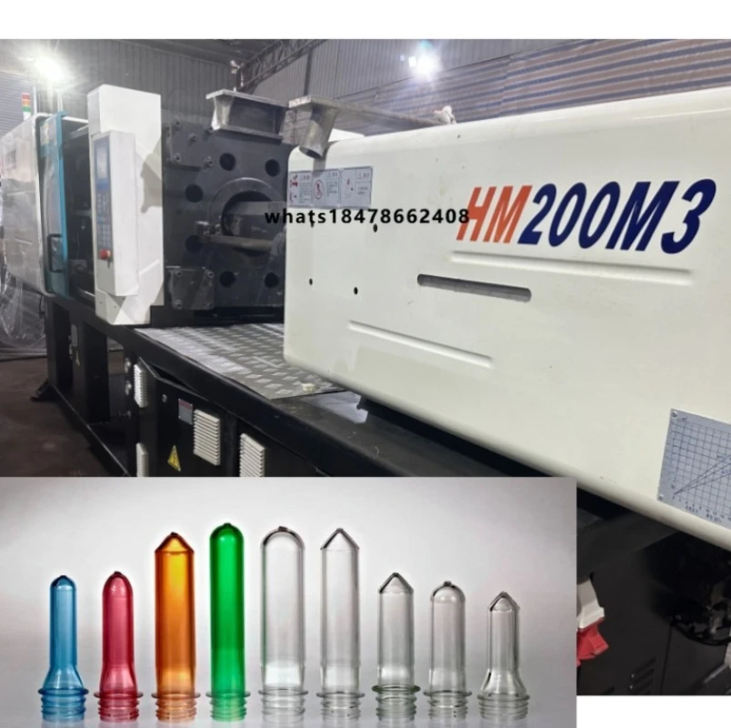 160 Tons PET Screw 55mm Glue 713g Servo  Bottle Forming Machine Molding Machine