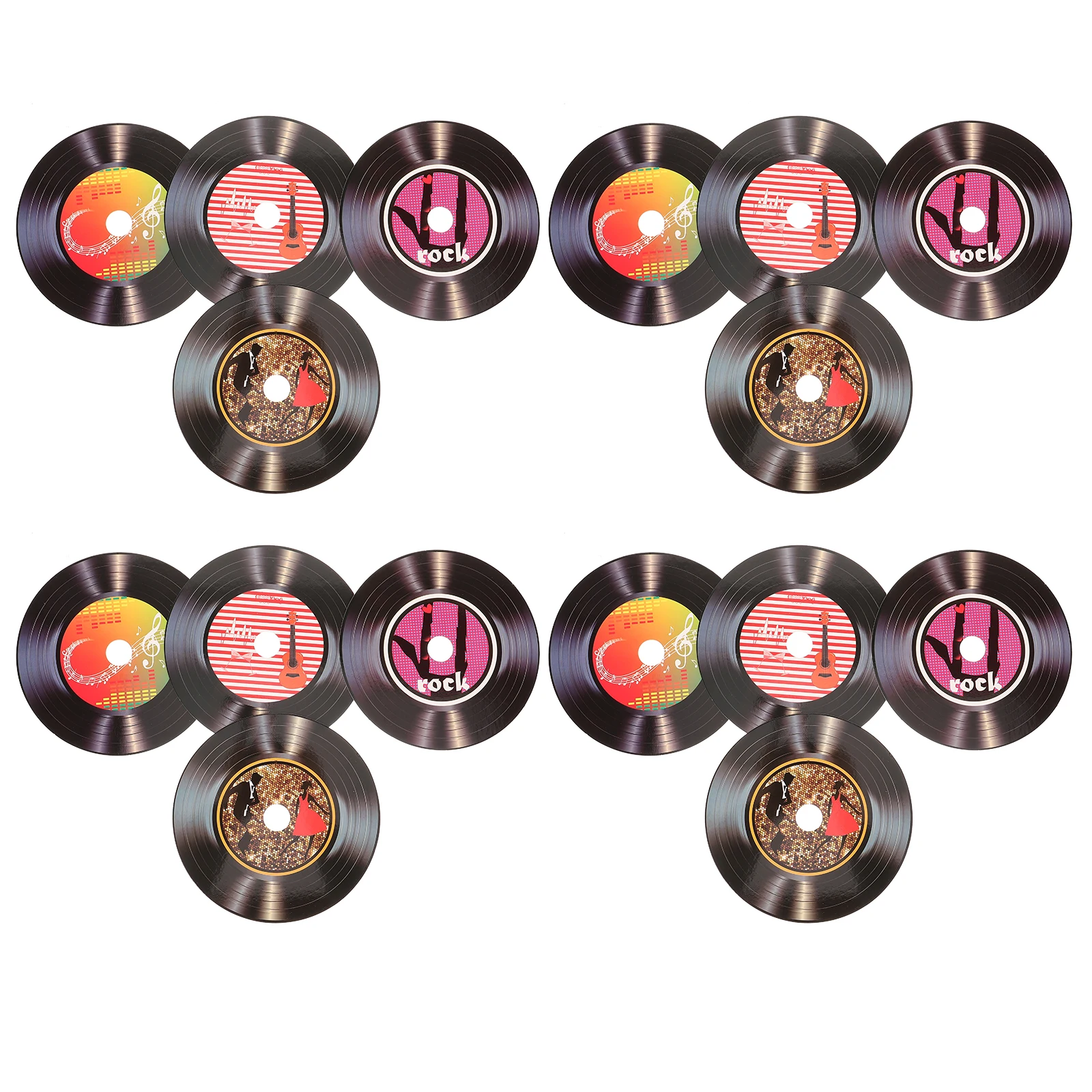 

16pcs Vinyl Record Decor Records Decorative Wall Art for Living Room Bedroom Studio Records for Wall Aesthetic