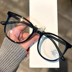 Luxury Finished Myopia Glasses for Ladies Unisex Vintage Blue Light Blocking Eyewear Fashion Women's Minus Sight Eyeglasses -4.0