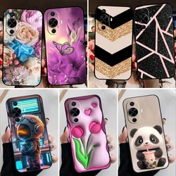 For Huawei Nova 12S Case Soft Silicone Back Cases for Huawei Nova 12s Phone Cover Nova12s Fashion etui Fundas Camera Protection