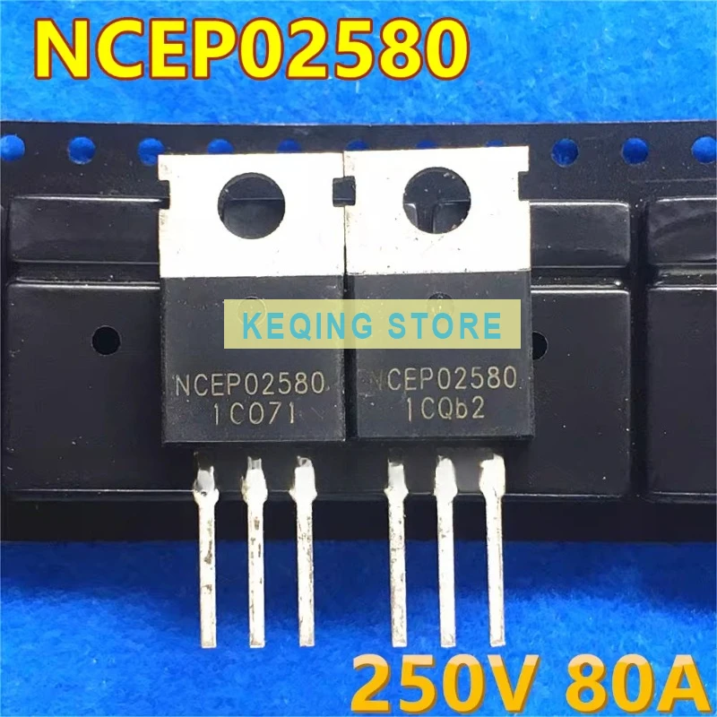 10PCS Used+Not NEW+Send after Measure  NCEP02580 TO-220