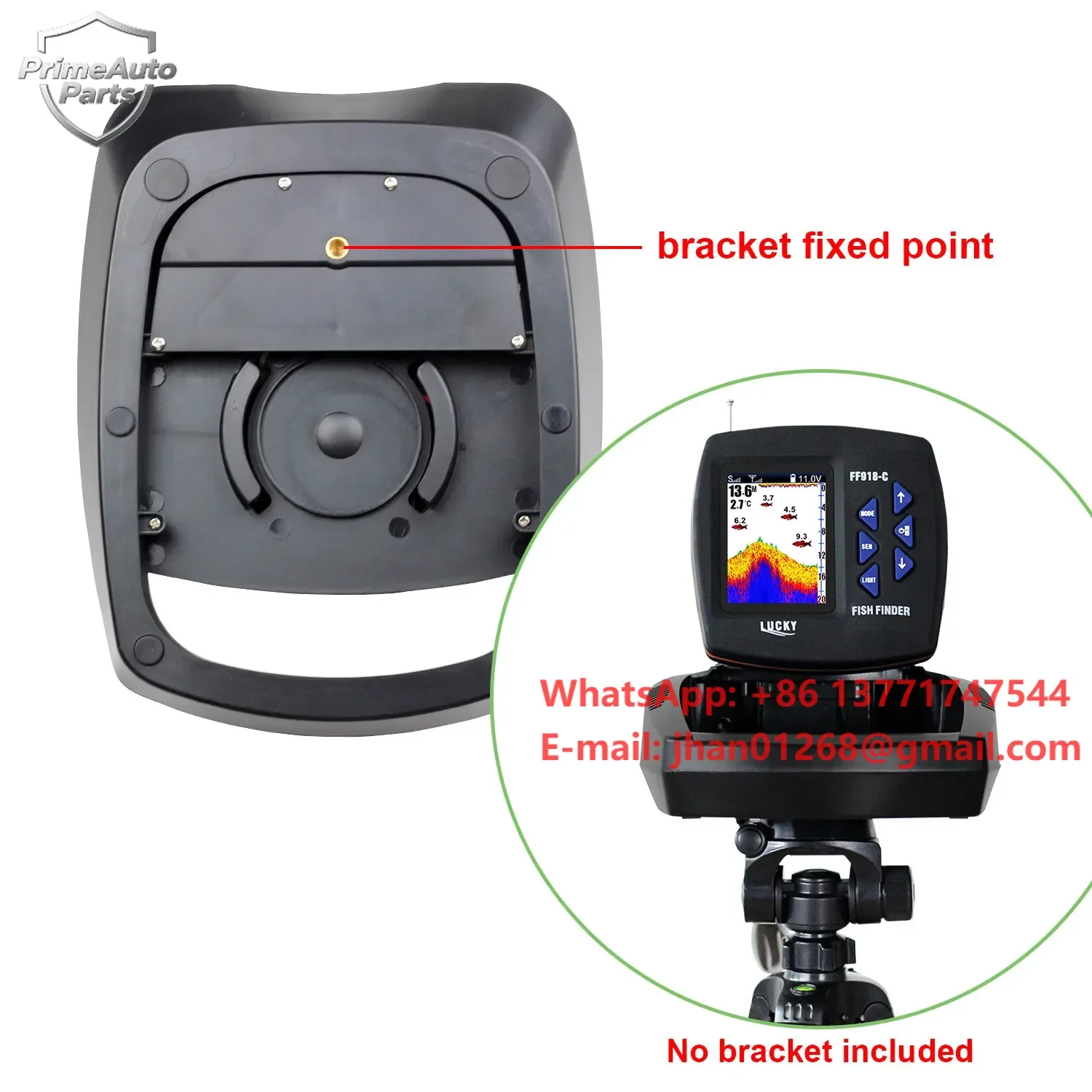 Lucky Portable Wireless Long-Range 300 Meters Detection LED Features 100 Meters for Active Fishing Wholesale for
