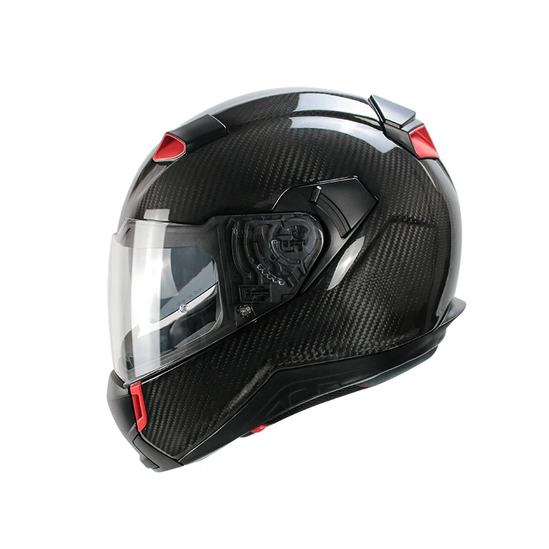 

High quality DOT ECE Approved Motorcycle Helmet carbon fiber Full Face Helmets Motorcycle with goggle cascos para moto