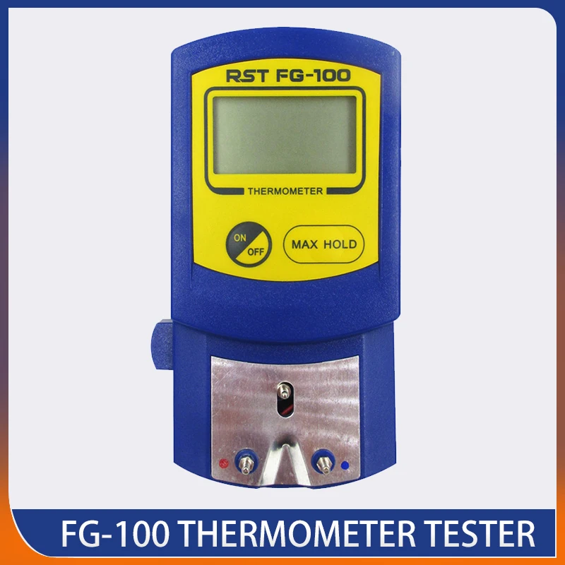 

FG-100 Soldering Iron Tip Thermometer Tester with Lead Free Senor Tip Soldering Iron Temperature Tester Parts for Welding Iron