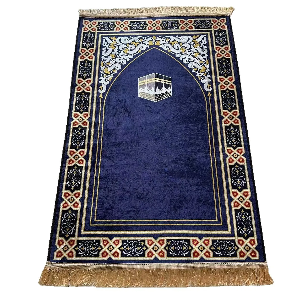 

YJQ Carpet Living Room Prayer Thickened Floor Mat Prayer Printing Thick Mat