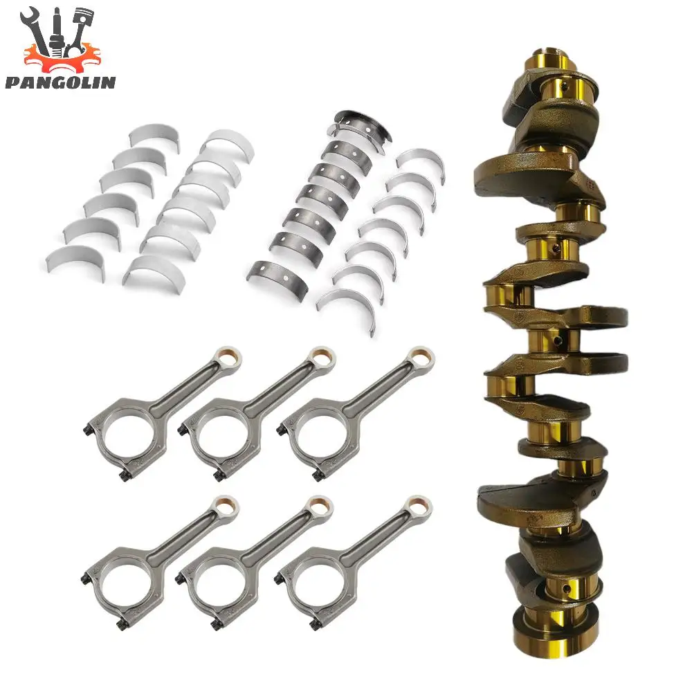 N55 3.0L Engine Crankshaft & Con Rods & Bearings Set for BMW 135i 335i 435i 535i 640i 740Li X4 X5 X6 N55 3.0L New Parts