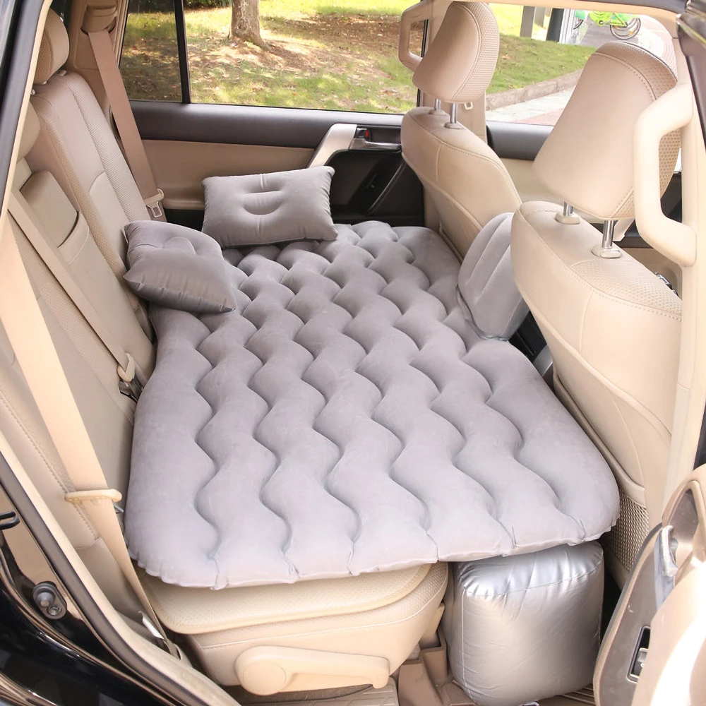 Car Air Mattress Air Mattress Sleep Rest Mattress Auto SUV Travel Bed Universal Car Seat Multifunctional Outdoor Camping Beach