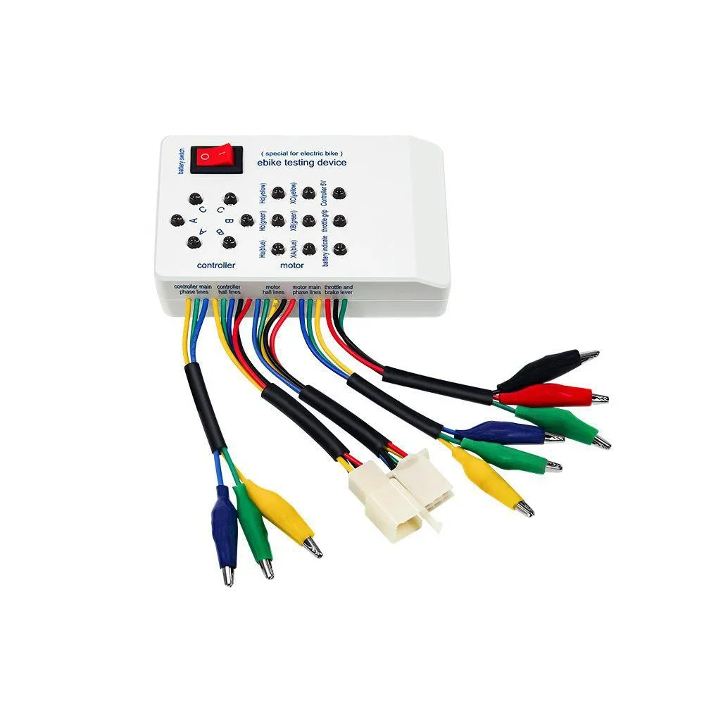 Detector de manutenção universal para veículos elétricos, testador de motor sem escova, controlador de salão, dispositivo de teste de ebike
