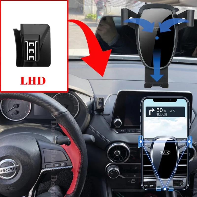 

Car Mount for Nissan Sentra B18 8th Gen 2020~2023 Air Vent Auto Mobile Phone Holder Cellphone Bracket Gravity Stand Accessories