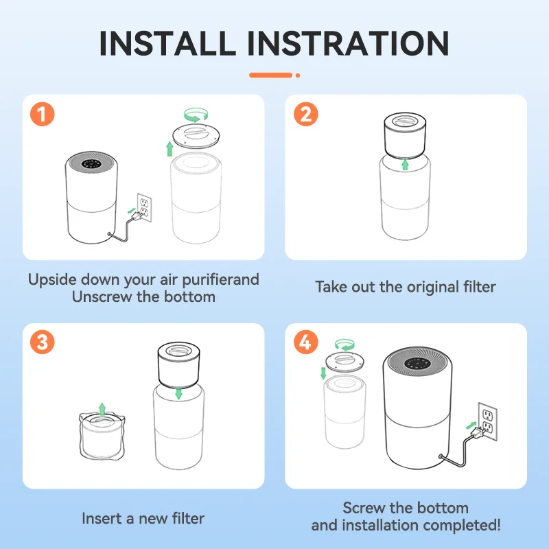 Replacement Hepa Filter for Xiaomi 4 Pro Activated Carbon Filter 4 Pro For Xiaomi Air Purifier 4 Pro H13 Filter PM2.5