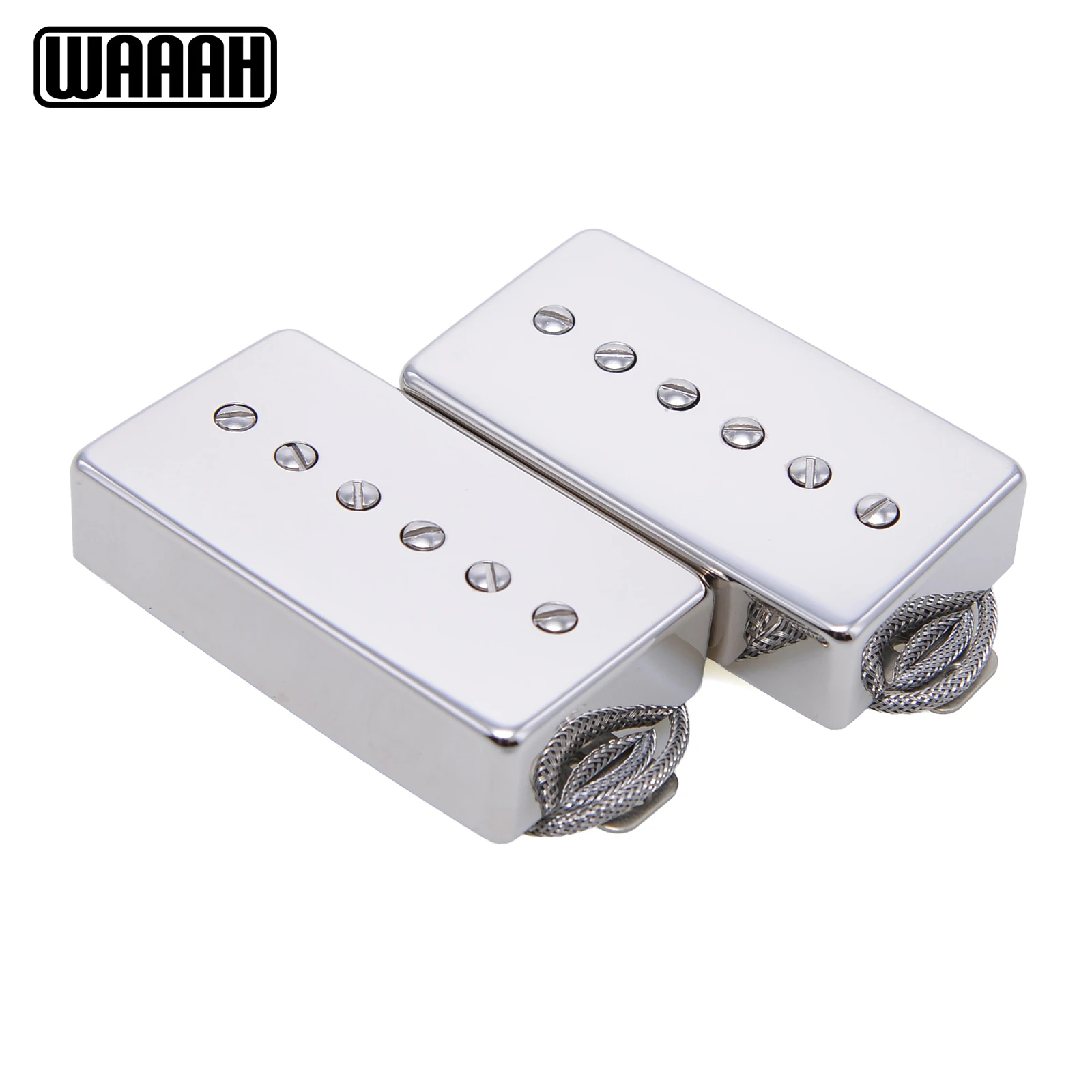 WAAAH Alnico 5 Alnico 2 R90 Nickel Chrome HB Humbucker Waah P90 Pickup for Electric Guitar Rebel 90 50mm Spacing