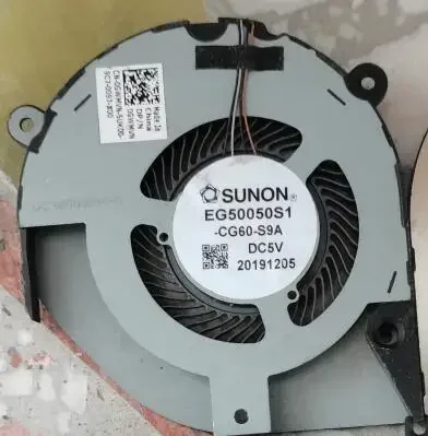 Laptop CPU fan cooling fan for DELL Latitude 5410 EG50040S1-CG60-S9A 5V 0.4A GWMVN 0GWMVN CPU cooling fan