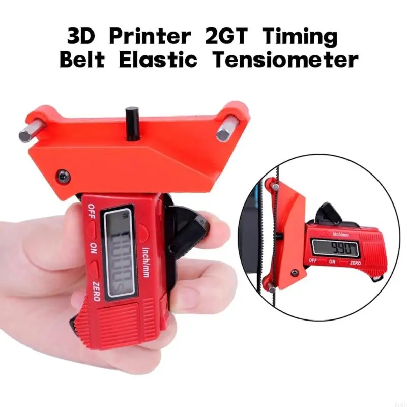 

D08B 2GT Timing Belt Elastic Tensiometer Synchronous Belt Tension Tester Measurement 3D Printer Part For X1 P1 K1C