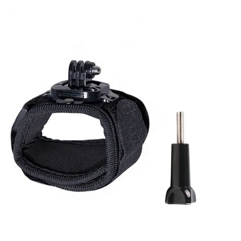 Supporto per treppiede per cintura con cinturino da polso a 360 gradi per fascia adattatore per pugno della fotocamera per accessori GoPro