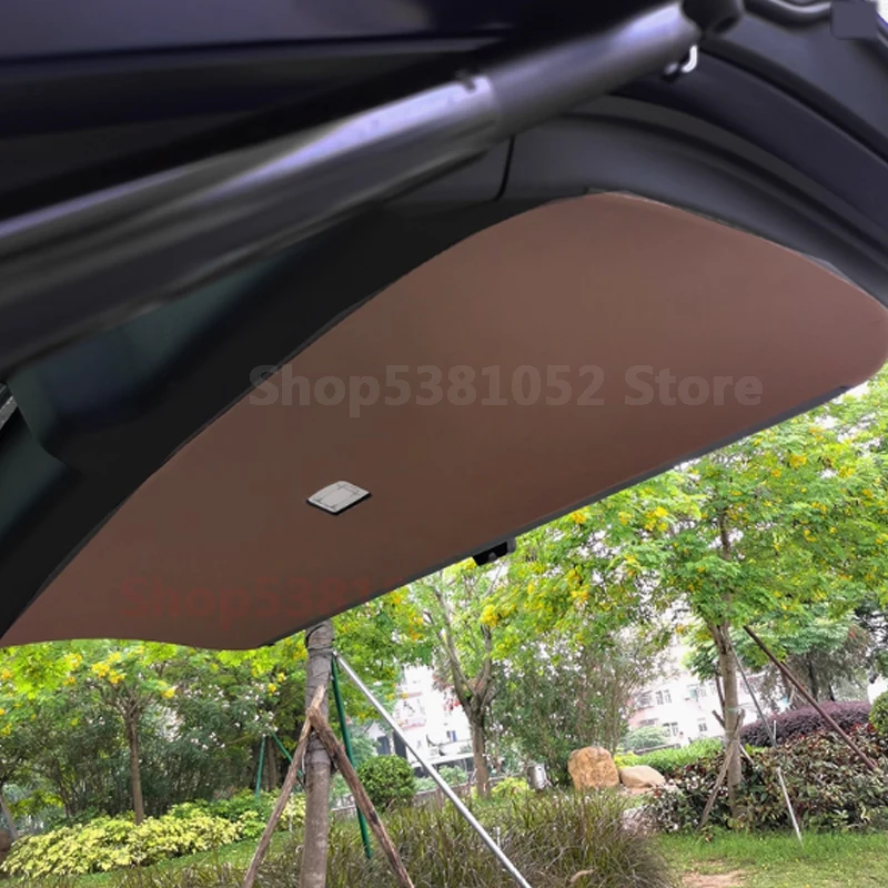 

Для Nissan Pathfinder 2024 2025 багажник автомобиля, задняя дверь, защита от царапин, накладка из искусственной кожи, задний вкладыш, декоративные аксессуары