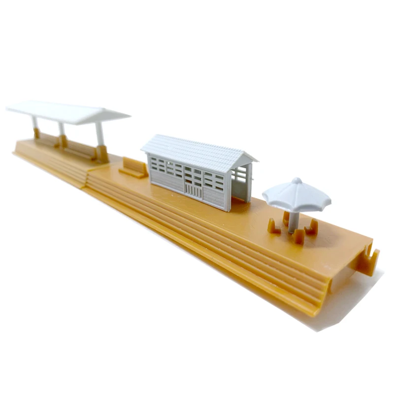 X1-5 electric train scene accessories (waiting room + shelters) Educational Boy/ Kids Toy image 6