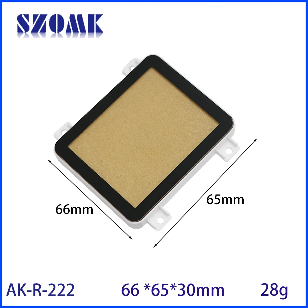 66*65*30mm quadro de exibição projetos habitação gabinete elétrico abs lente acrílica cartão de digitalização embalagem electra caixa de parede