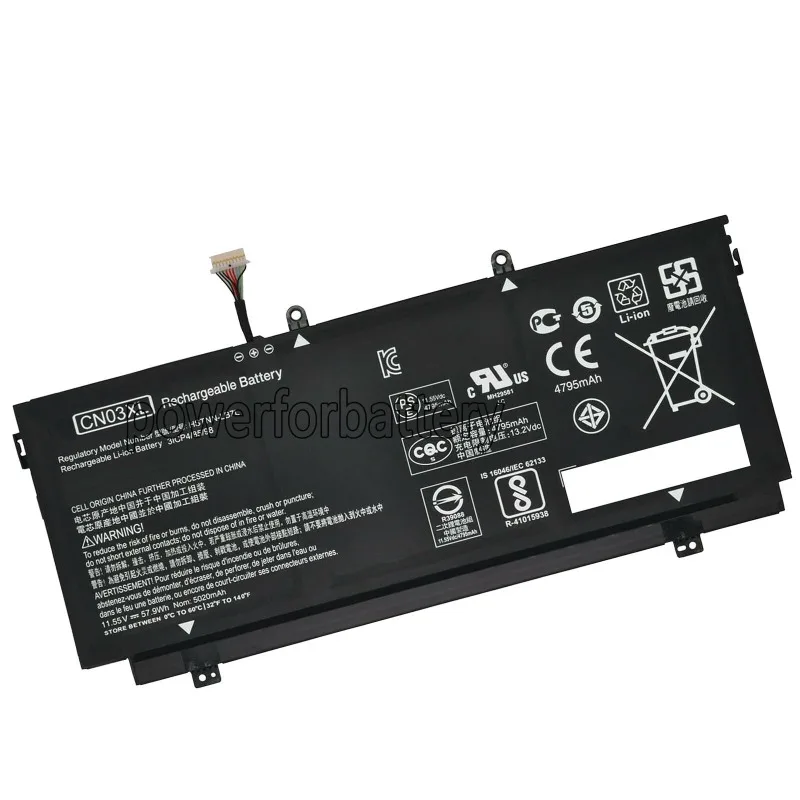 

New 11.55V CN03XL HSTNN-LB7L battery for X360 13-AC033DX 13-AB001-