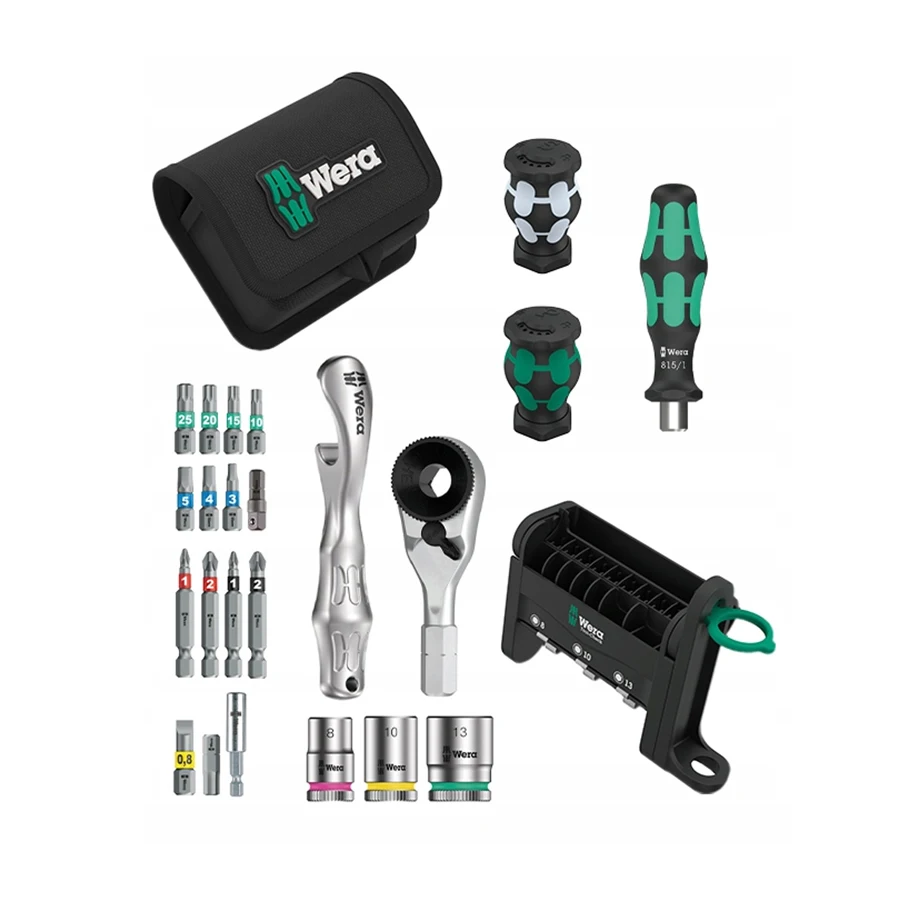 Wera Multi-purpose Tool Set-Advent Calendar 2024 -Bits, Sockets, Bit Ratchet and Bitholding Screwdriver..25 Pcs-05136609001