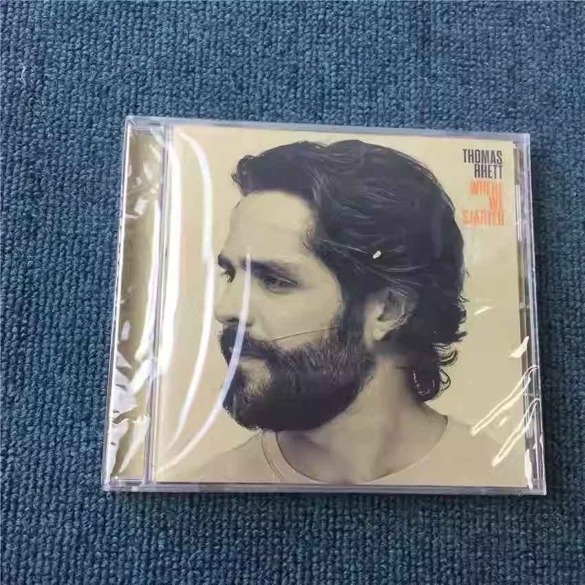 

CD Classic Country Album Thomas Rhett Music CD Where We Started Music Record Cosplay Walkman Car Soundtracks Box Gifts