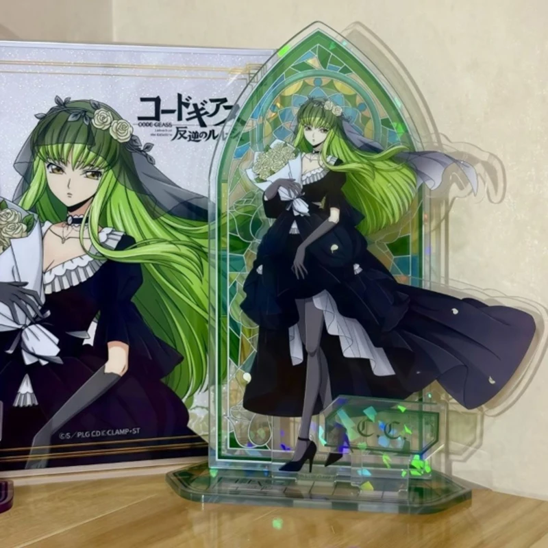 Акриловая фигурка-подставка для косплея по аниме CODE GEASS: Восставший Лелуш (Л.Л.) и С.С., настольное украшение, декоративный реквизит