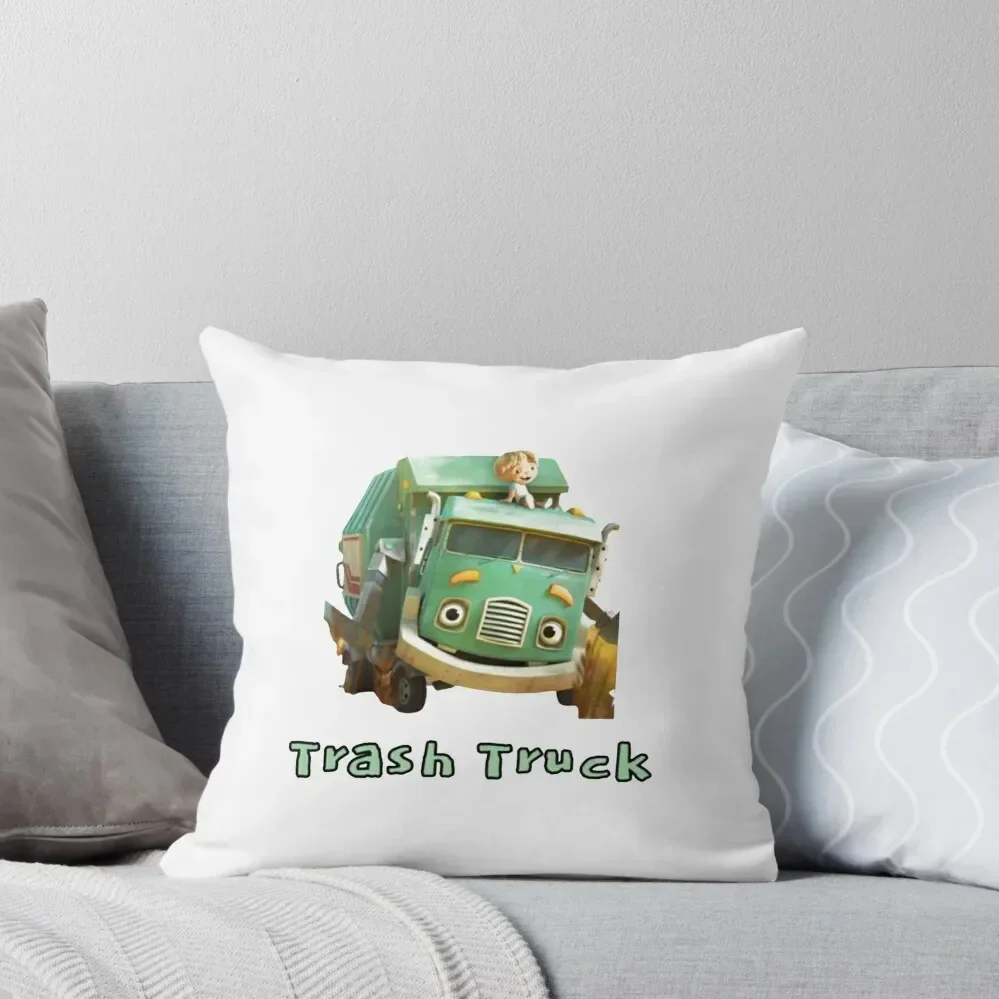 Trash Truck cartoon Throw Pillow Custom Cushion Throw Pillow Decorative Sofa Cushions pillow