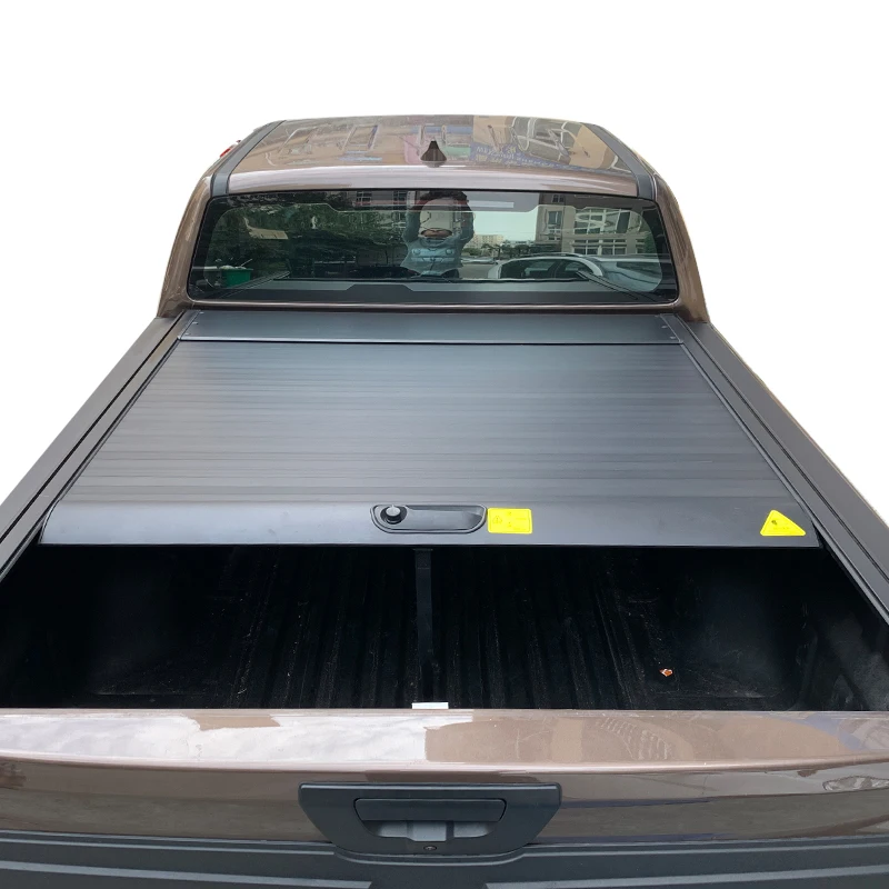 

aluminum alloy retractable tonneau cover ford f150 toyota hilux chevrolet silverado Pickup truck