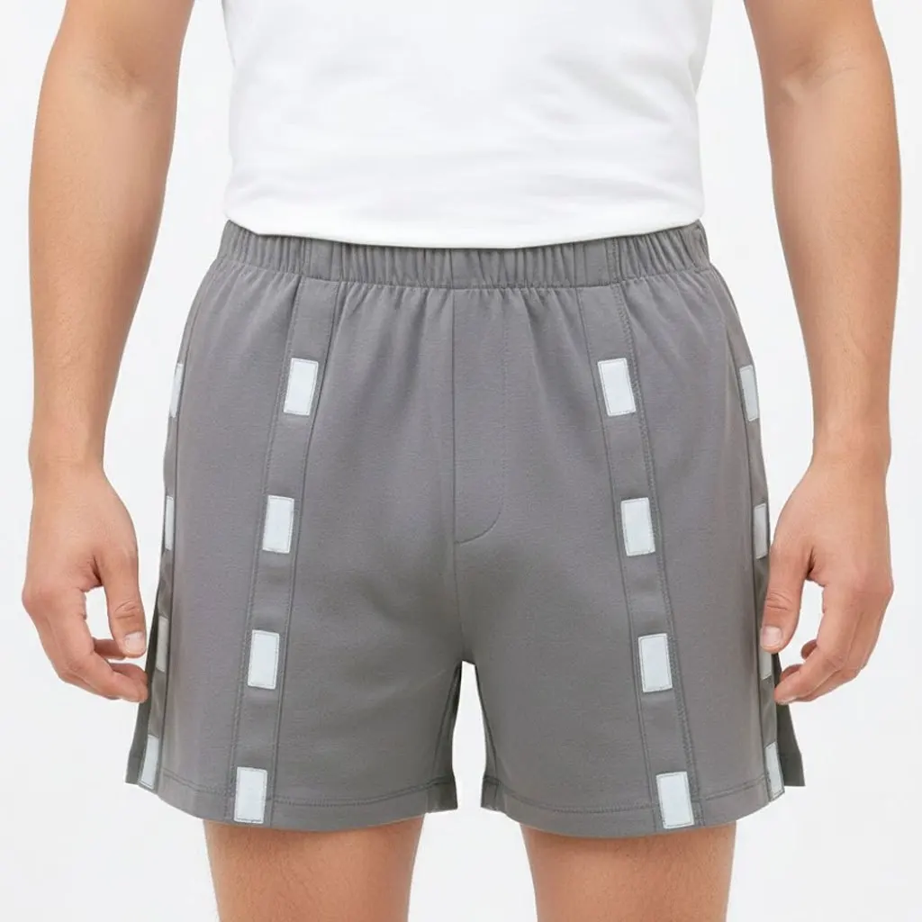 

Шорты-боксеры для ухода за пациентом — легко сменное нижнее белье с боковой застежкой для прикутия к постели и реабилитации (унисекс)