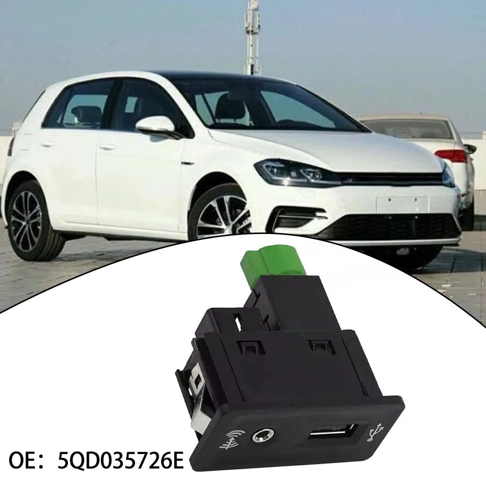 5Q0035726E USB Socket Adapter for Golf 7 For MK7 For Touran Practical Solution for Your Vehicle\\\'s AUX Connection